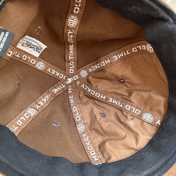 Vintage Tampa Bay Lightning Hat Fitted OSFA Brown Old Time Hockey NHL Hockey - Picture 13 of 16